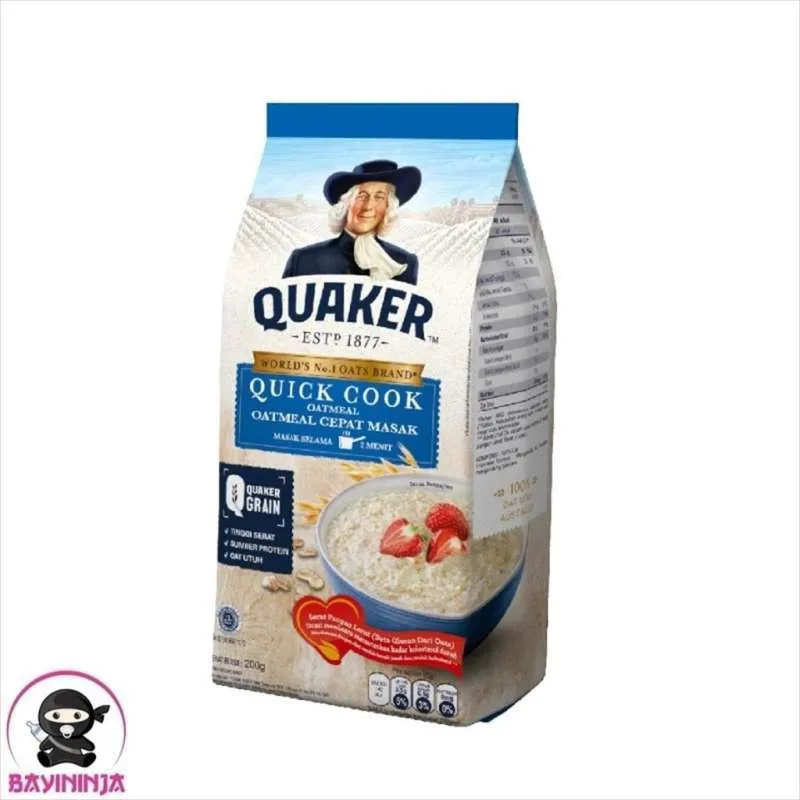 Quaker  Quick cooking Oat Meal  200 gr