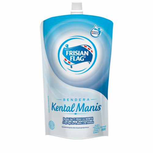 Frisian Flag SUSU Kental Manis Putih Pouch  370 gr