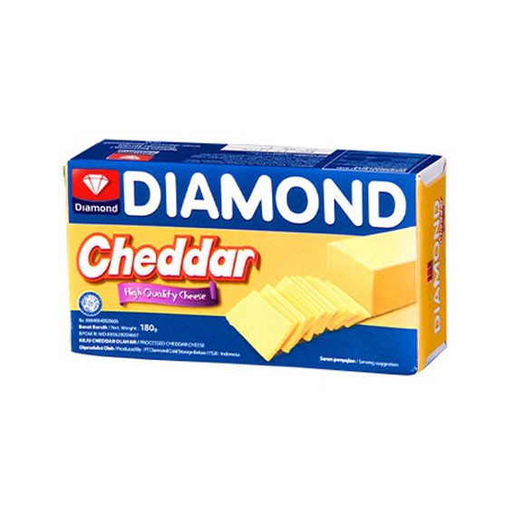 Diamond Cheese Processed Cheddar Melties 180 gr